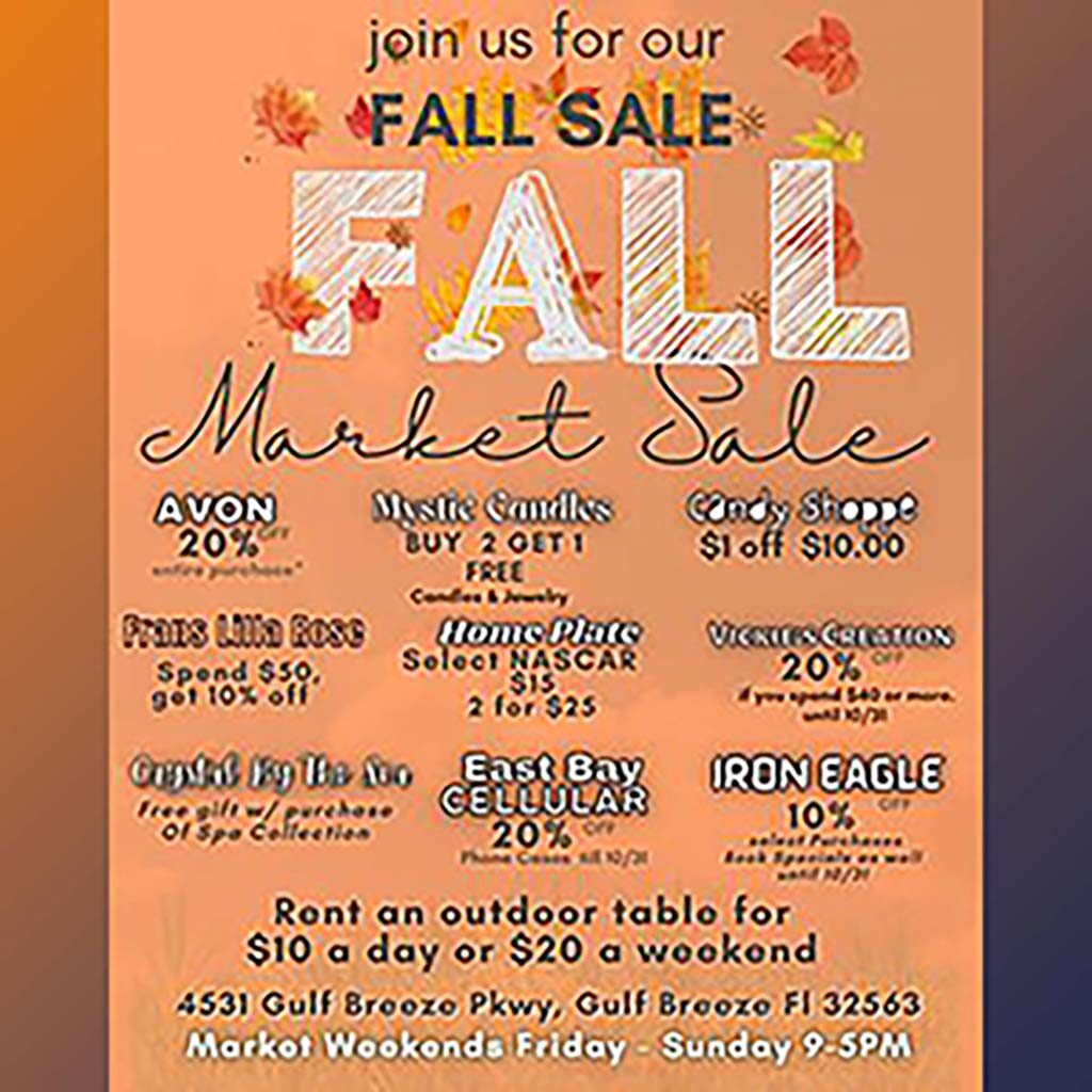 Fall Sales